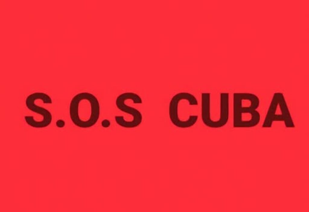 Barbarie y genocidio: el día a día de una Cuba que se extingue 3 En la foto, una llamada de auxilio desde Cuba