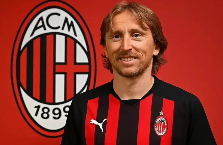 Modric se queda: el croata renueva con el Milan hasta 2027 1 En la foto, Luka Modric
