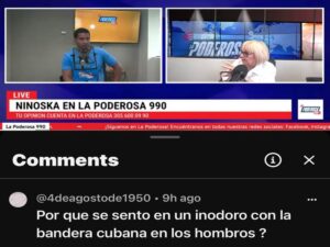 En la foto, Ninoska Pérez y Luis Manuel Otero Alcántara