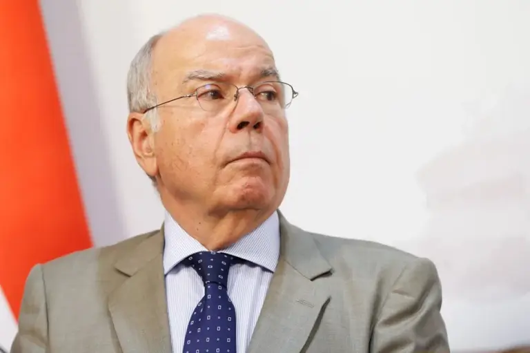 En la foto, el ministro de Relaciones Exteriores de Brasil, Mauro Vieira, en una rueda de prensa