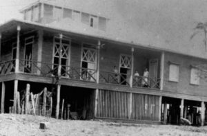 En la foto, la casa de familia de los Castro en Birán