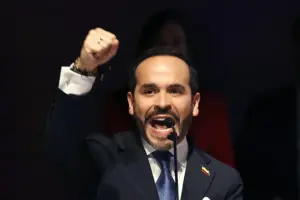 En la foto, El presidente electo de Colombia, Abelardo de la Espriella