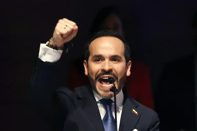 En la foto, El presidente electo de Colombia, Abelardo de la Espriella