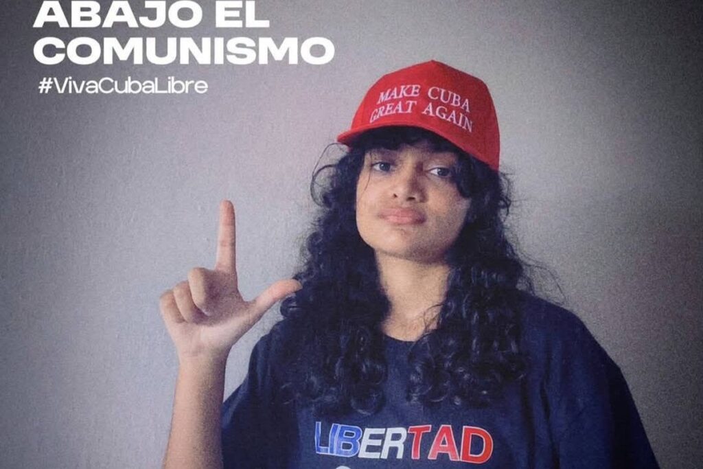 En la foto, Ana Sofía Benítez