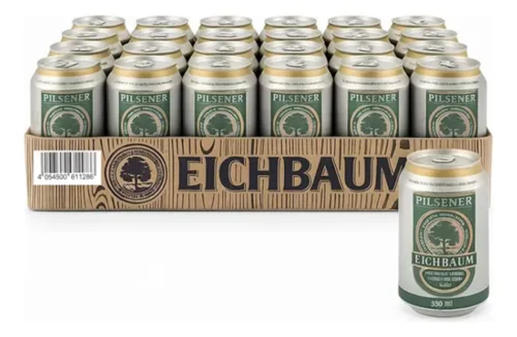 En la foto, cervezas alemanas Eichbaum