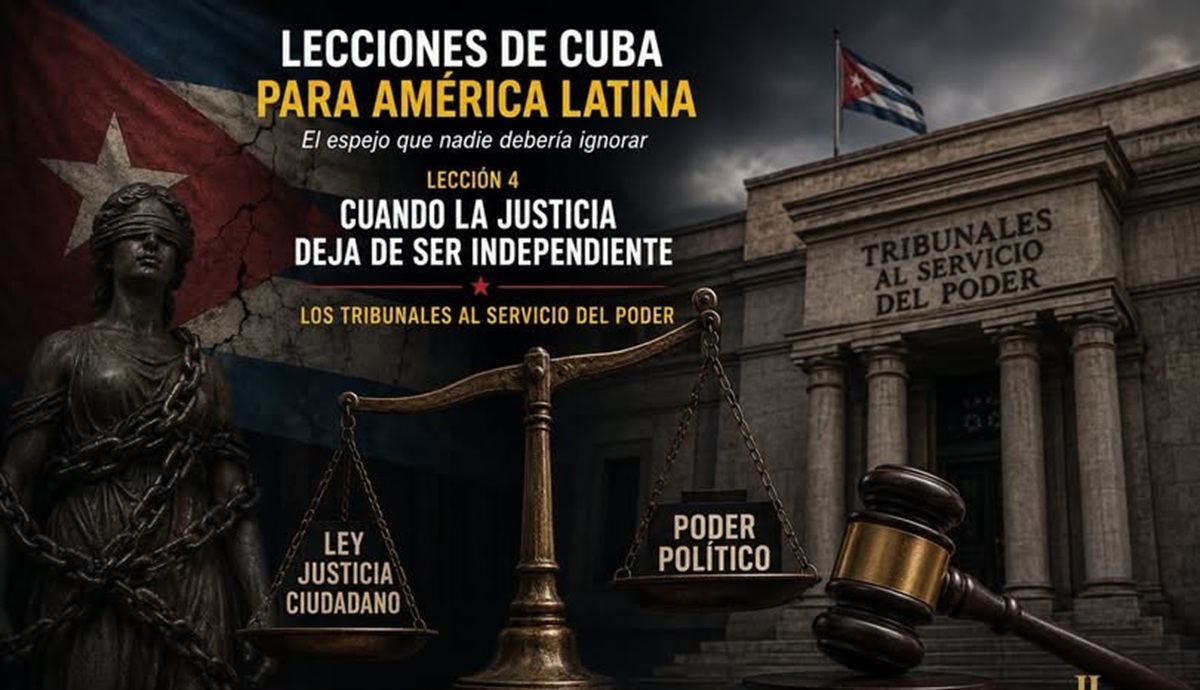 Lecciones de Cuba para América Latina: Cuando la justicia deja de ser independiente (IV) 1 Lecciones de Cuba para América Latina: Cuando la justicia deja de ser independiente (IV)
