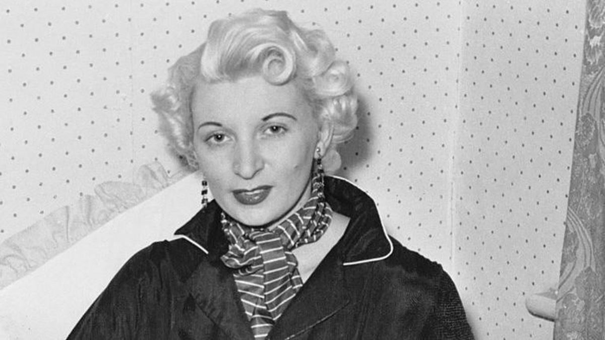 En la foto, Ruth Ellis