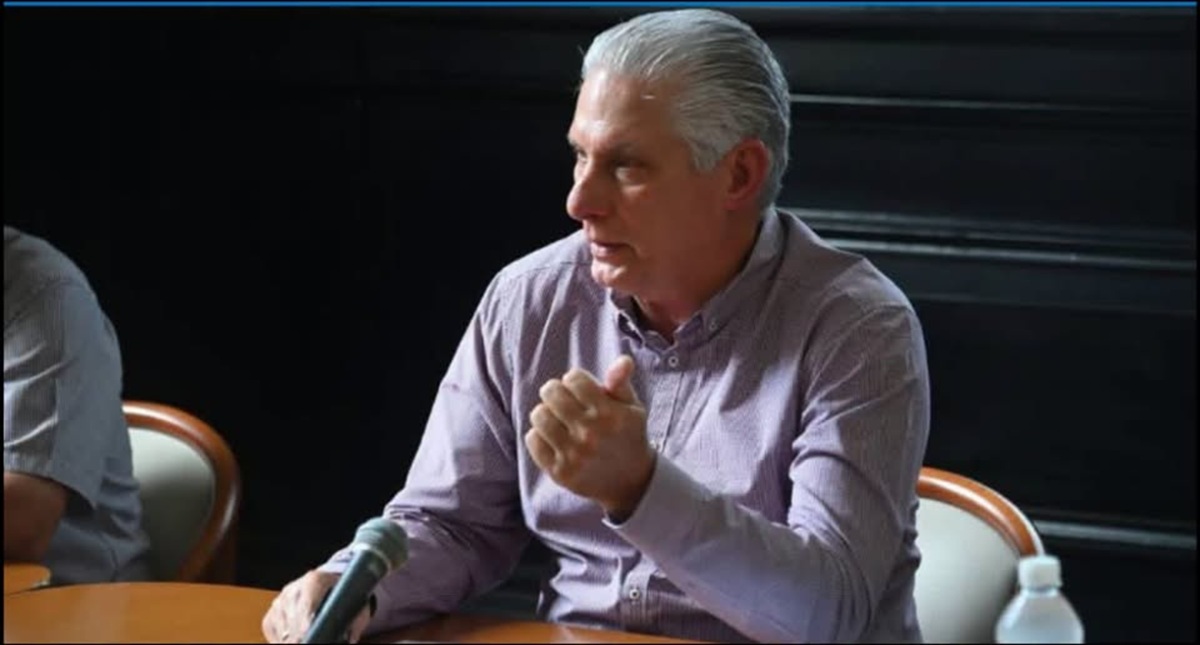 El fascismo del que no se puede hablar 1 En la foto, Miguel Díaz-Canel