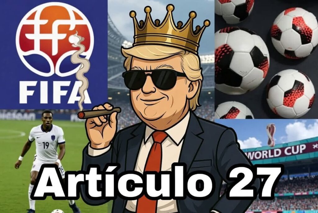 No, Trump no es el único presidente que pide a la FIFA revertir una falta 2 En la foto, una imagen de IA alegórica al texto
