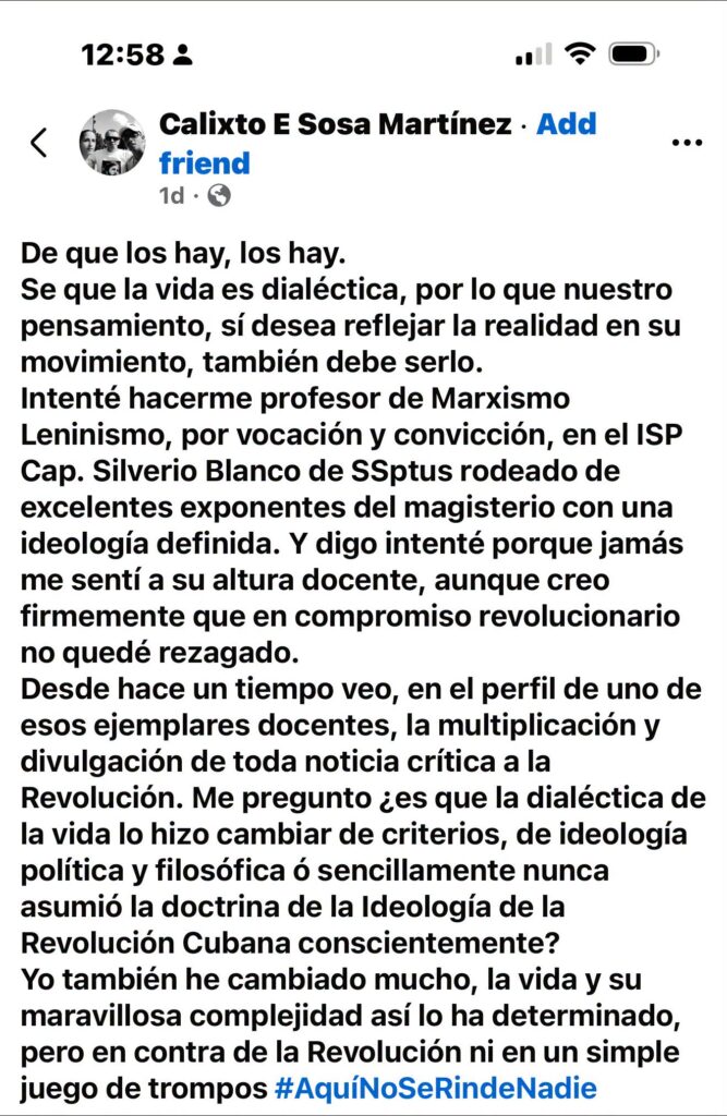 Calixtín, el revolucionario de Etecsa: entre gigas y bloqueos