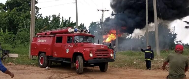 Incendio en subestación de Alquízar deja sin electricidad a casi 7.000 personas 1 Incendio en subestación de Alquízar deja sin electricidad a casi 7.000 personas