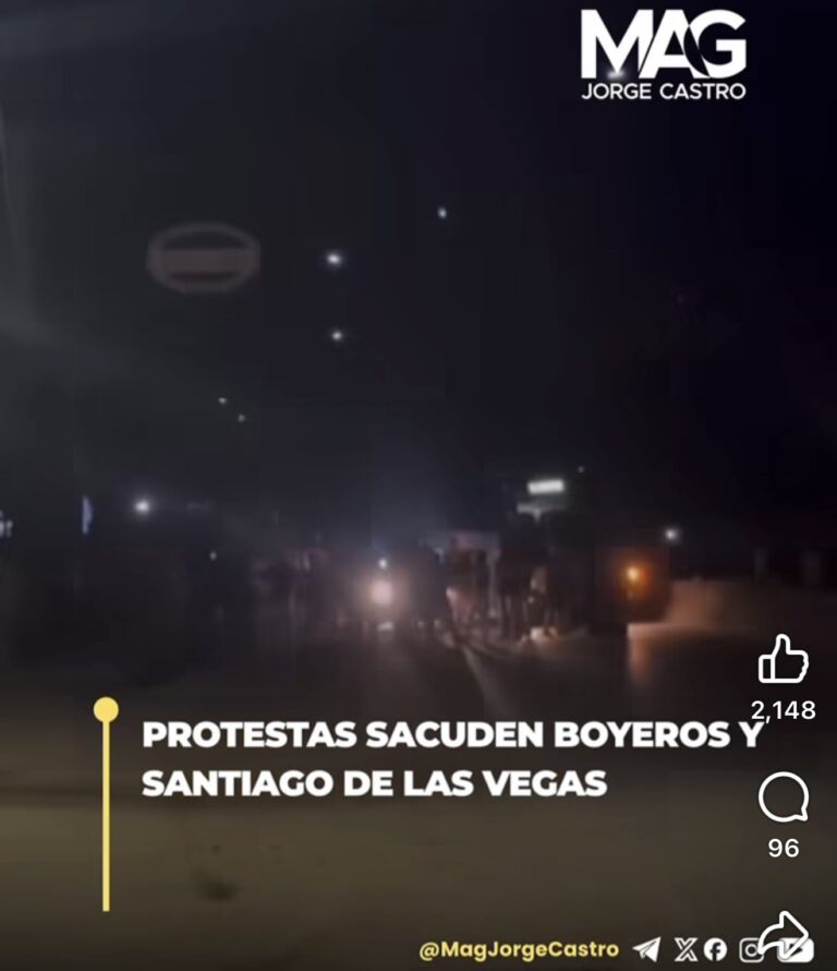 Santiago de las Vegas se planta frente al poder 1 Santiago de las Vegas se planta frente al poder