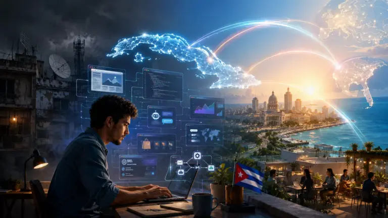 Una agencia en una laptop: cómo la IA puede impulsar a los emprendedores de una Cuba libre