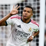 En la foto, Kylian Mbappé
