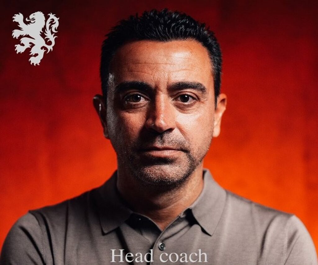 En la foto, Xavi Hernández