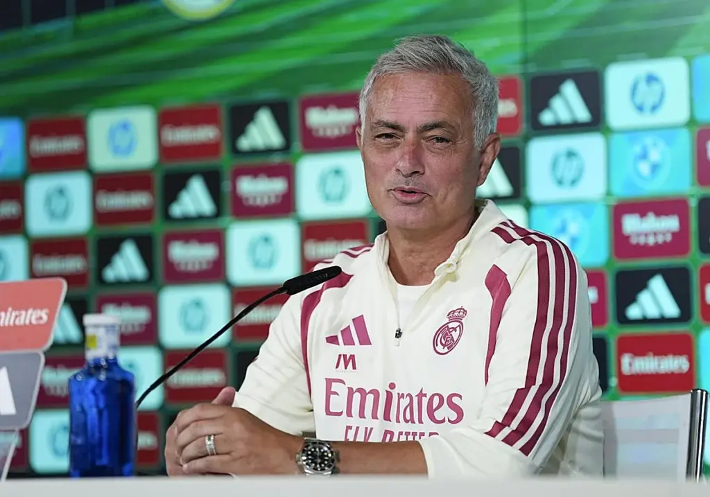En la foto, José Mourinho