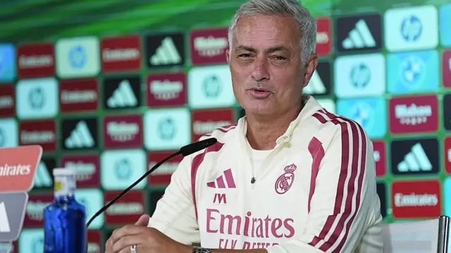 En la foto, José Mourinho