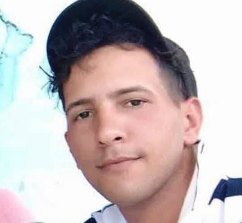 En la foto, Carlos Luis Suárez García, de 24 años, asesinado en Cienfuegos