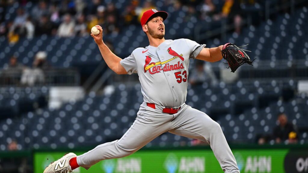 Cardinals le gana la serie a unos apagados Yankees 5 En la foto, Andre Pallante