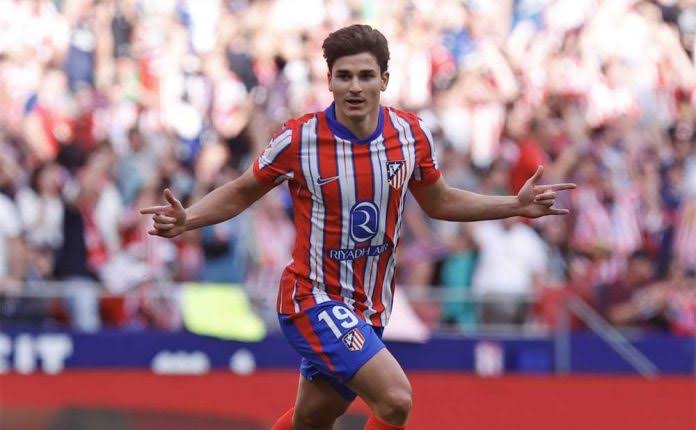 En la foto, Julián Álvarez
