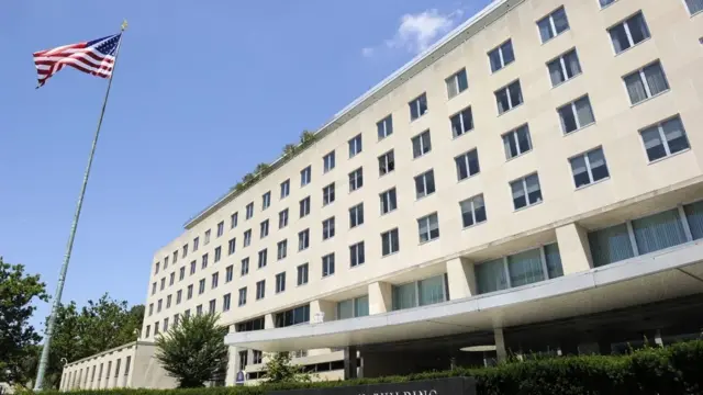 En la foto, exterior del edificio Harry S. Truman, sede central del Departamento de Estado estadounidense, en Washington