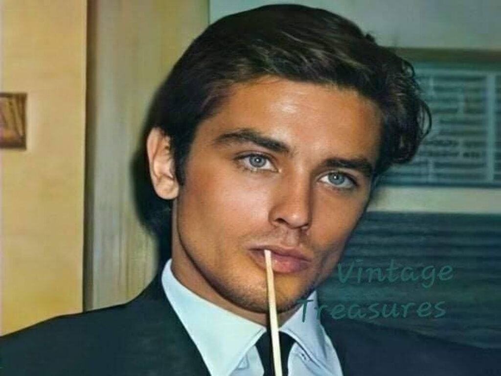 En la foto, Alain Delon