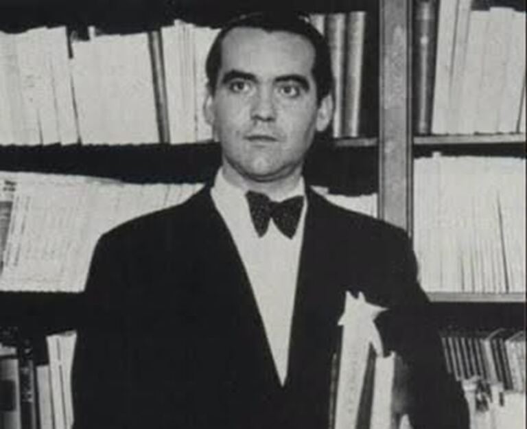 En la foto, Federico García Lorca