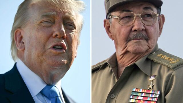 El New York Times vuelve sobre el tema Cuba 1 En la foto, Trump y Raúl Castro