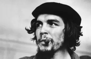 En la foto, el Che Guevara