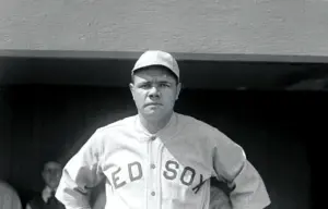 En la foto, Babe Ruth
