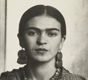 En la foto, Frida Kalho