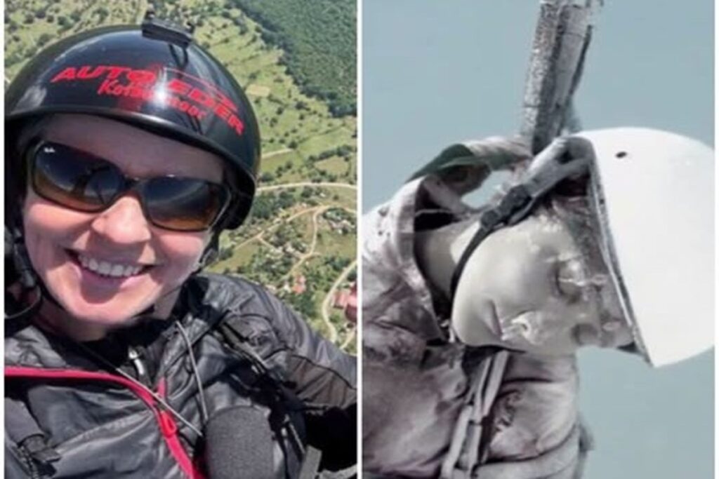 La mujer que voló más alto que el Everest 2 En la foto, Ewa Wiśnierska