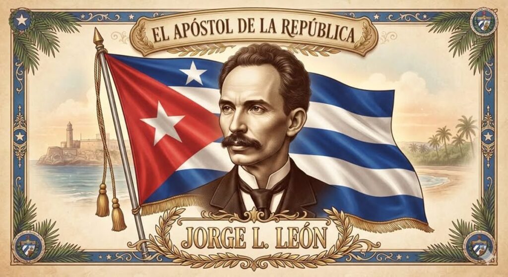 En la foto, Martí visto por una IA