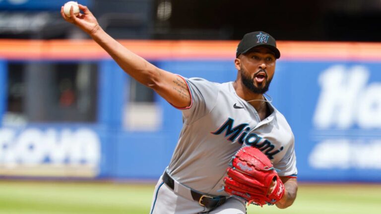 Petersen, Mack y Edwards guían a Marlins a trinfo de 2-0 sobre Mets 1 En la foto, Sany Alcántara