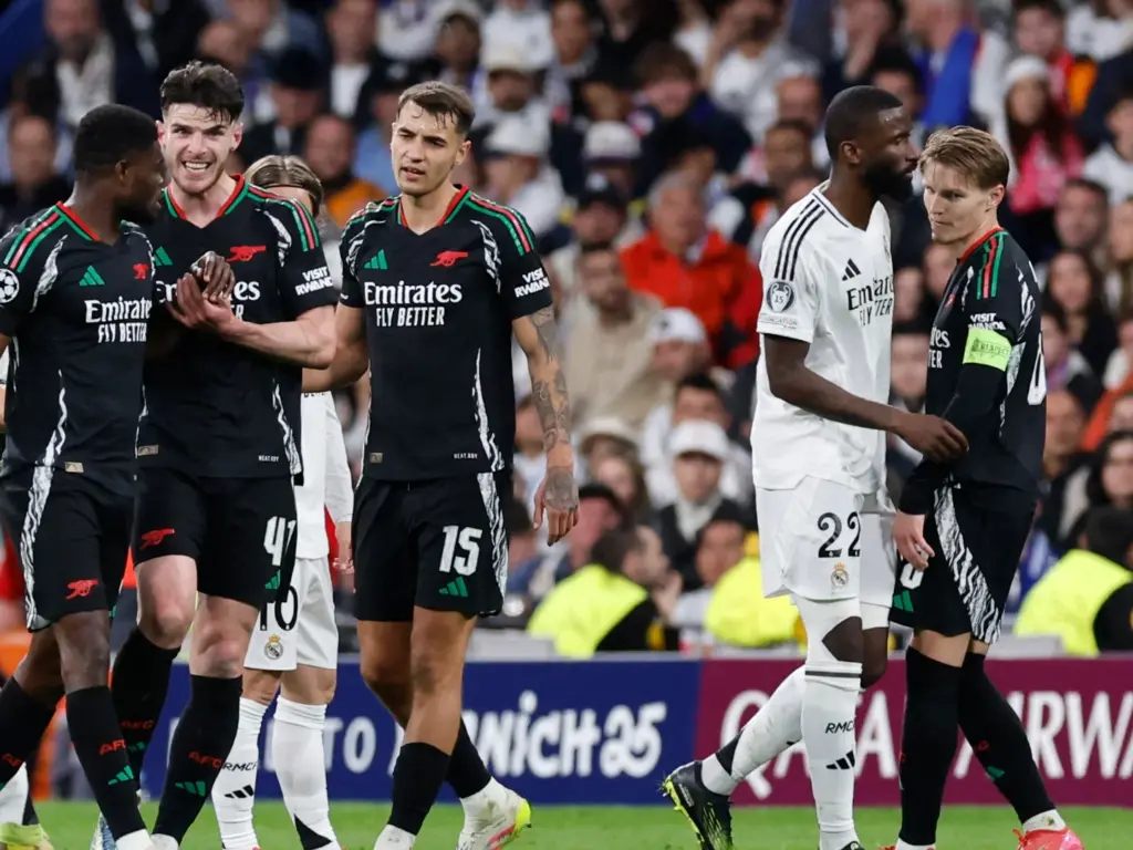 En la foto, Arsenal y Real Madrid volverán a verse las caras en Champions