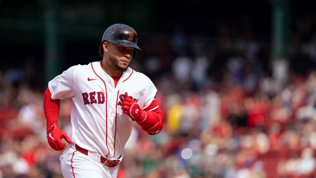 Red Sox aplasta a Diamondbacks con los 9 titulares impulsando al menos una carrera 2 En la foto, Willson Contreras