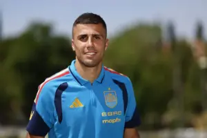 En la foto, Rodri