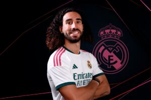 En la foto, Marc Cucurella