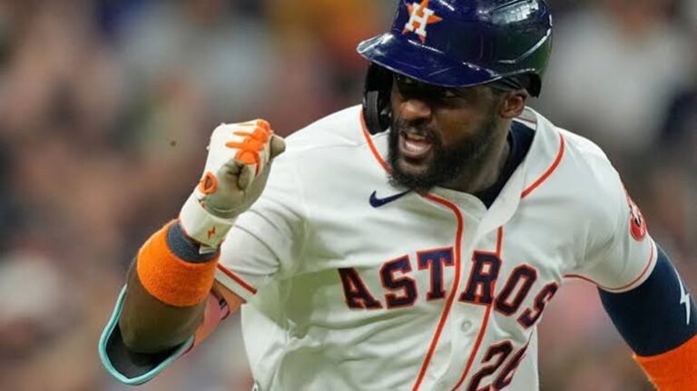 Astros se despegan en el Oeste de la Liga Americana 1 En la foto, jugador de los Astros celebra