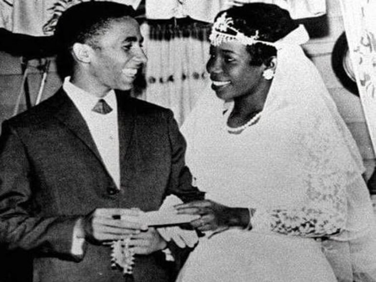 Rita, la otra mitad del mito 1 En la foto, Bob y Rita Marley el día de su boda en 1966