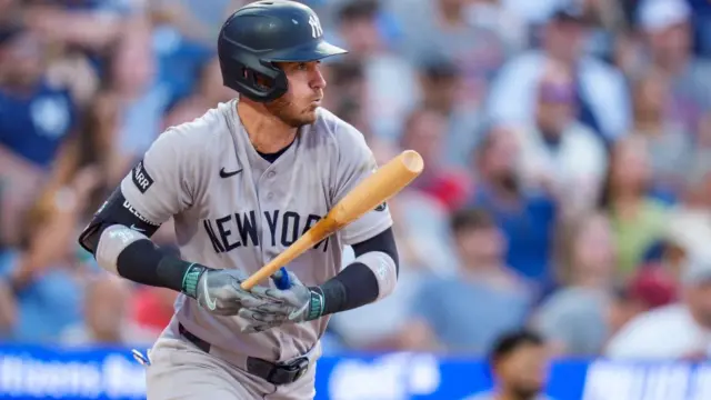 El jardinero de los Yankees Cody Bellinger iniciará rehabilitación el martes 1 En la foto, El jardinero de los Yankees de Nueva York, Cody Bellinger
