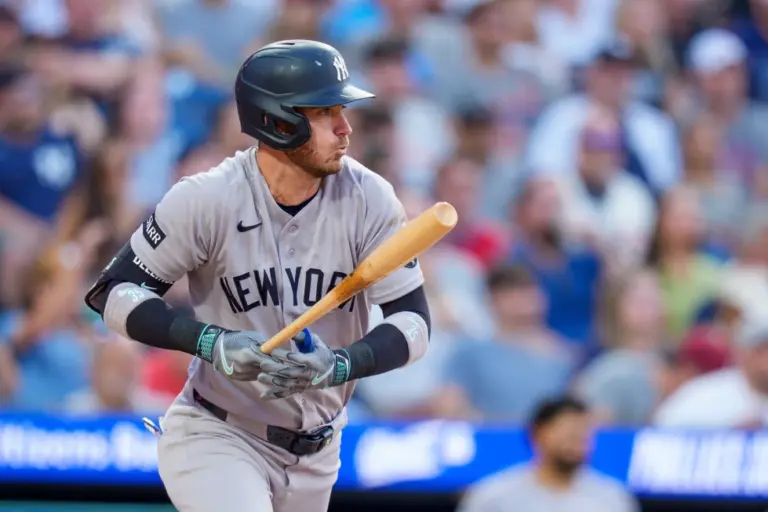 En la foto, El jardinero de los Yankees de Nueva York, Cody Bellinger