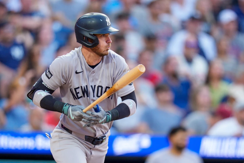 En la foto, El jardinero de los Yankees de Nueva York, Cody Bellinger