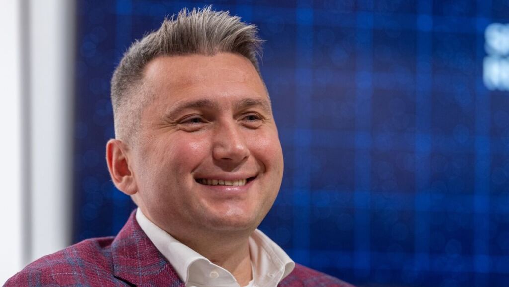 En la foto, el presidente del Comité Olímpico Polaco (PKOl), Radosław Piesiewicz