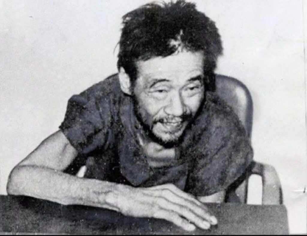 En la foto, Shoichi Yokoi poco después de volver a la civilización