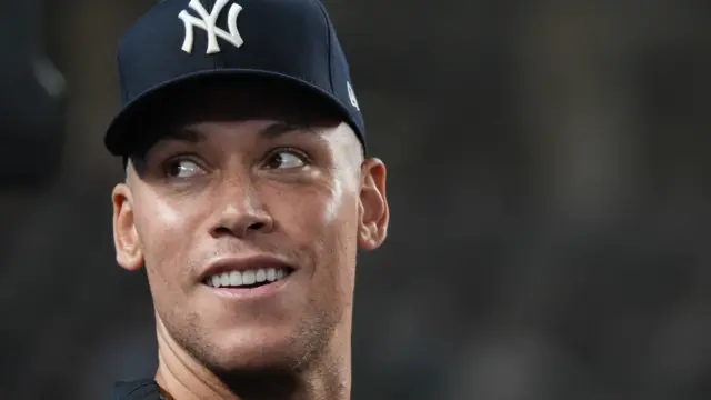 En la foto, el capitán de los Yankees, Aaron Judge