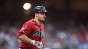 En la foto, Nolan Arenado