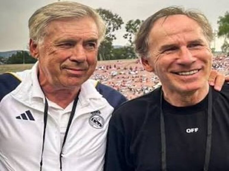 Ancelotti se despide de Baresi: «Siempre serás mi capitán» 1 En la foto, Ancelotti y Franco Baresi