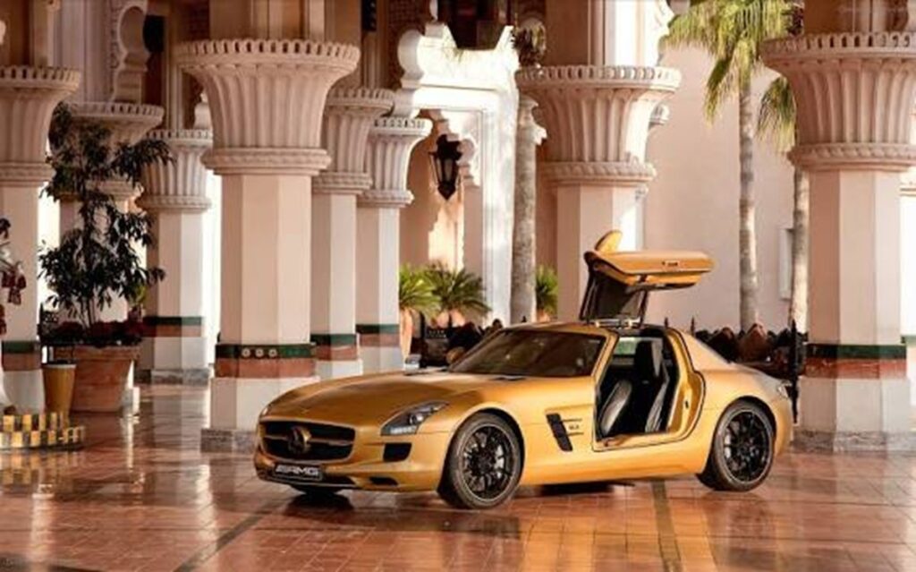 En la foto, uno de los cohes del Sultán de Brunei