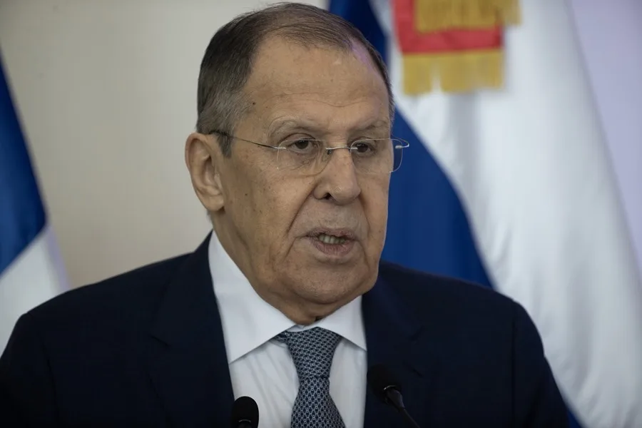 En la foto, El ministro de Exteriores de Rusia, Serguéi Lavrov